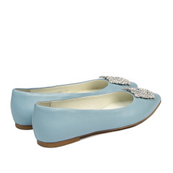 Damskor ballerinas 1301 baby blue