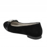 Dam-ballerinor 1303 svart antilop