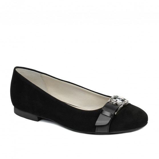 Dam-ballerinor 1303 svart antilop
