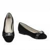 Dam-ballerinor 1303 svart antilop