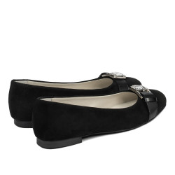 Dam-ballerinor 1303 svart antilop