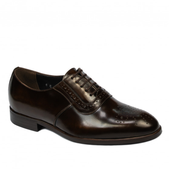 Eleganta herrskor 959 a brun florantic