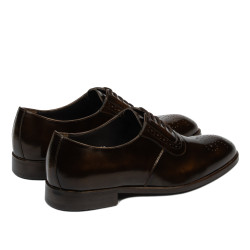 Eleganta herrskor 959 a brun florantic