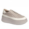 Dam sneakers 6070 kombinerad sand