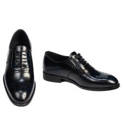 Eleganta herrskor 959 a indigo florantic