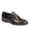 Eleganta herrskor 959 i bordo florantic
