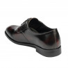 Eleganta herrskor 959 i bordo florantic