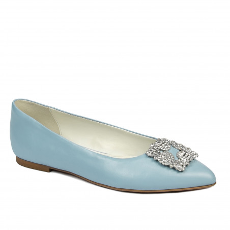 Damskor ballerinas 1301 baby blue