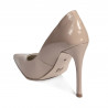 Eleganta damskor 1302 lackad kamel