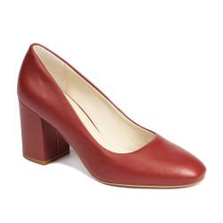 Eleganta damskor 1305 vinröd