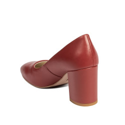 Eleganta damskor 1305 vinröd