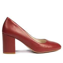 Eleganta damskor 1305 vinröd