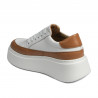 Damsneakers 6070 vit kombinerad