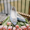 Damskor ballerinas 1301 baby blue