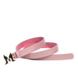 Dambälte 41m rosa saffiano