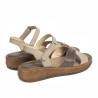 Dam sandaler 5102 sand kombinerad