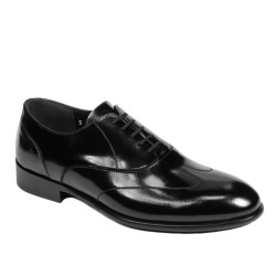 Eleganta herrskor 964 svart florantic
