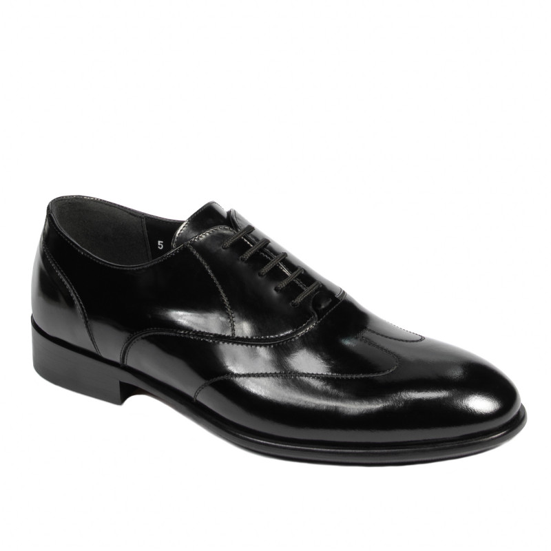 Eleganta herrskor 964 svart florantic