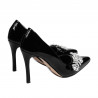 Eleganta damskor 1300 lack svart