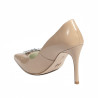 Eleganta damskor 1300 lack kamel