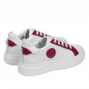 Dam sportskor 6073 vit+fuchsia