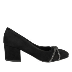 Eleganta damskor 1336 svart antilop