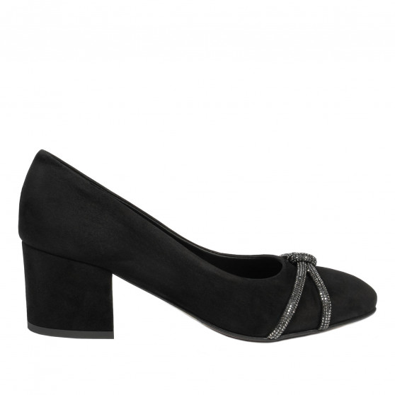 Eleganta damskor 1336 svart antilop