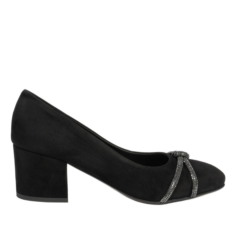 Eleganta damskor 1336 svart antilop