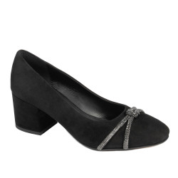 Eleganta damskor 1336 svart antilop