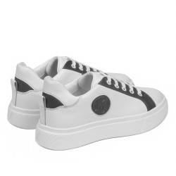 Dam sneakers 6073 vit+grå