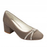 Elegant damstövel 1336 sand antilop
