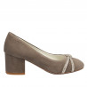 Elegant damstövel 1336 sand antilop