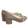Elegant damstövel 1336 sand antilop