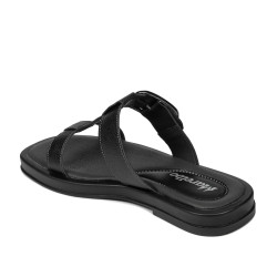Damsandaler 5091 svart kaviar