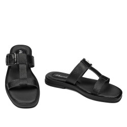 Damsandaler 5091 svart kaviar