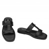 Damsandaler 5091 svart kaviar