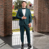 Eleganta herrskor 964 svart florantic