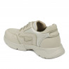 Tonårssneakers 8001 beige kombinerad