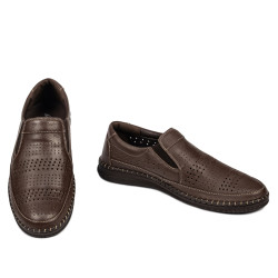 Herrloafers 925 kaffe
