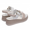 Dam sandaler 5107 beige pärlemor kombinerad