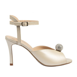 Dam sandaler 1329 pärlvitt