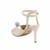 Dam sandaler 1329 pärlvitt