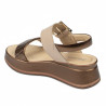 Dammsandaler 5107 koppar kombinerad