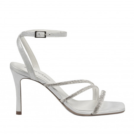 Dammsandaler 1337 silver