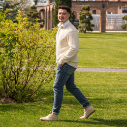 Casual/sport herrskor 968 sand