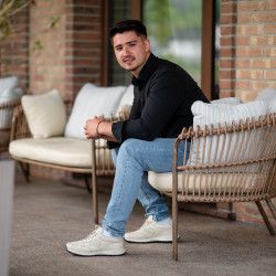 Herrar sportskor 974 beige lifestyle