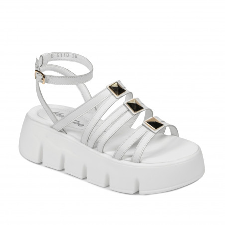 Dam sandaler 5110 vit