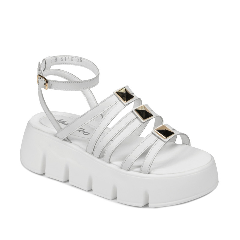 Dam sandaler 5110 vit