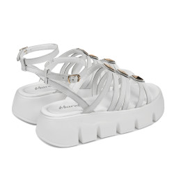 Dam sandaler 5110 vit