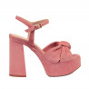 Damsandaler 1310 rosa mocka
